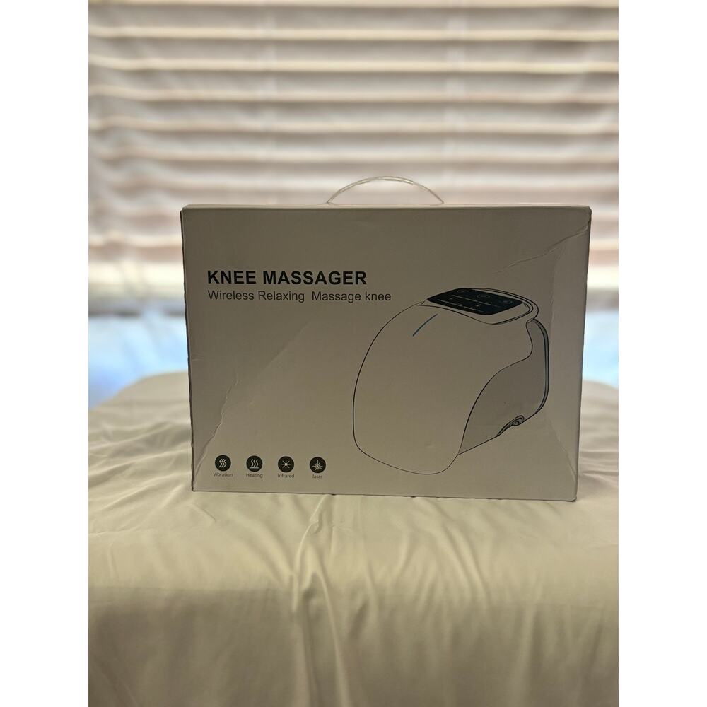 Wireless Heated Knee Massager Vibration Therapy